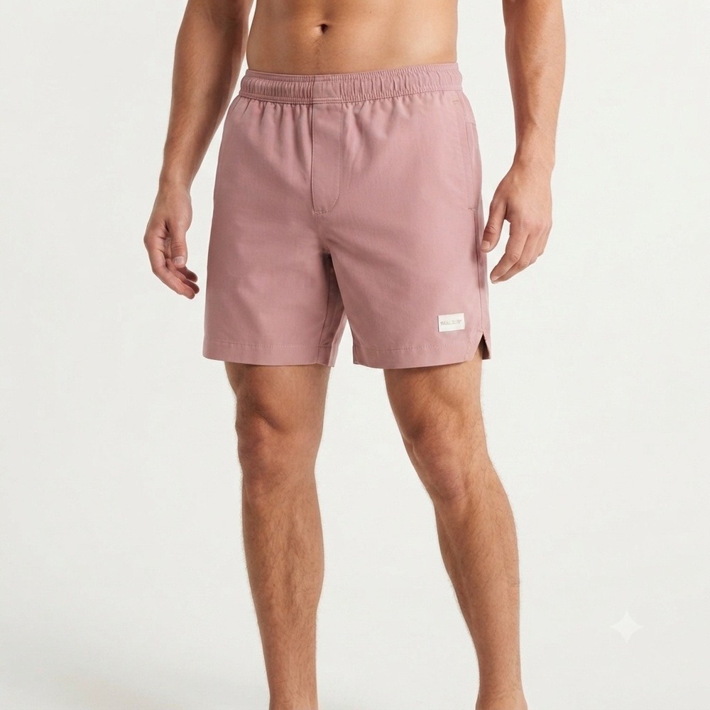 Hollister Sport Short Mens Small Pink Athletic Gym Running Shorts